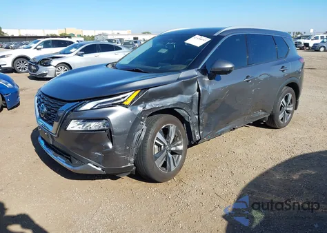 2021 Nissan Rogue Platinum Fwd from USA, damaged, VIN JN8AT3DC3MW100506
